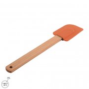 Stěrka kuchyňská dřevo / silikon 26 cm